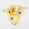 Женский летний платок GOROSHEK из полиэстера, желтый, 55 см