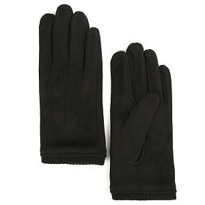 Перчатки мужские текстильные, чёрные