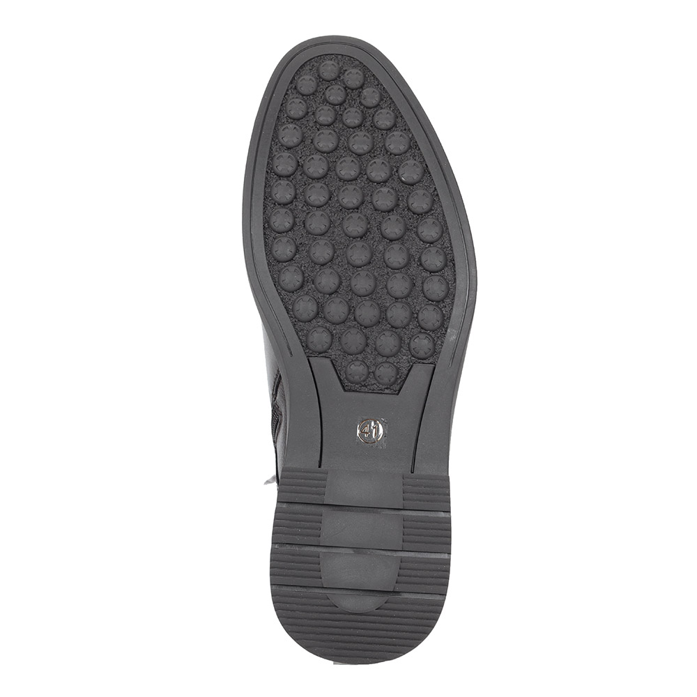 Коричневые ботинки из кожи на шнуровке Respect