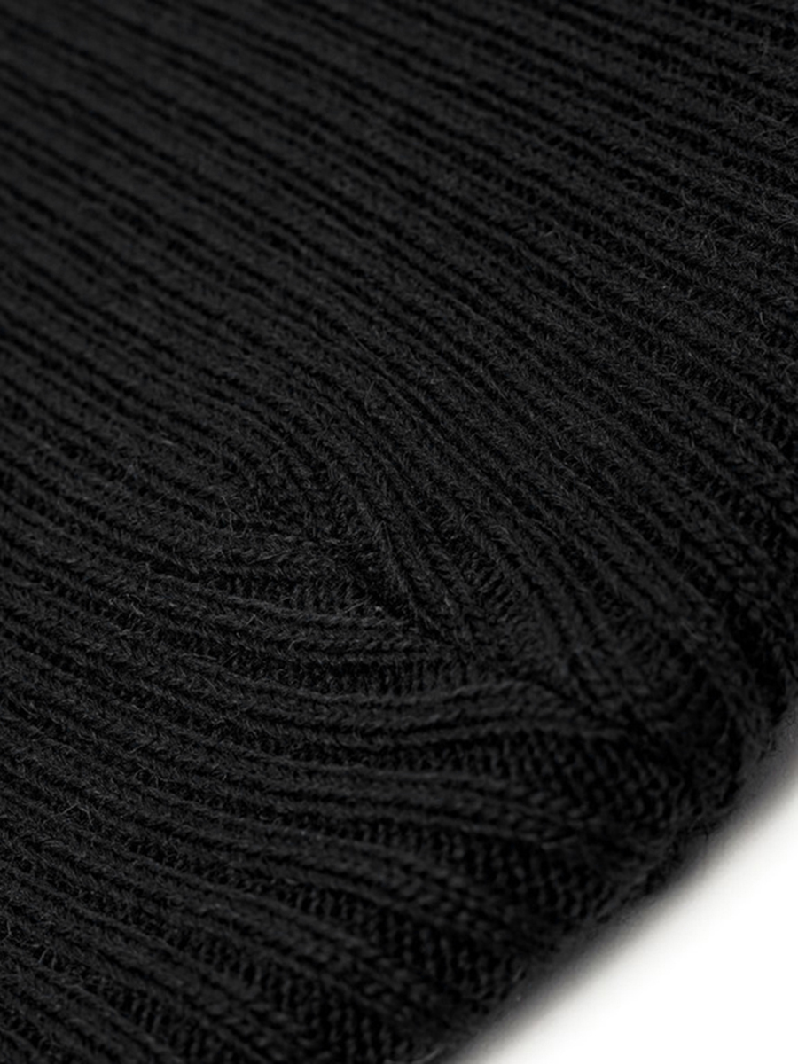 Шапка-бини мужская чёрная Respect