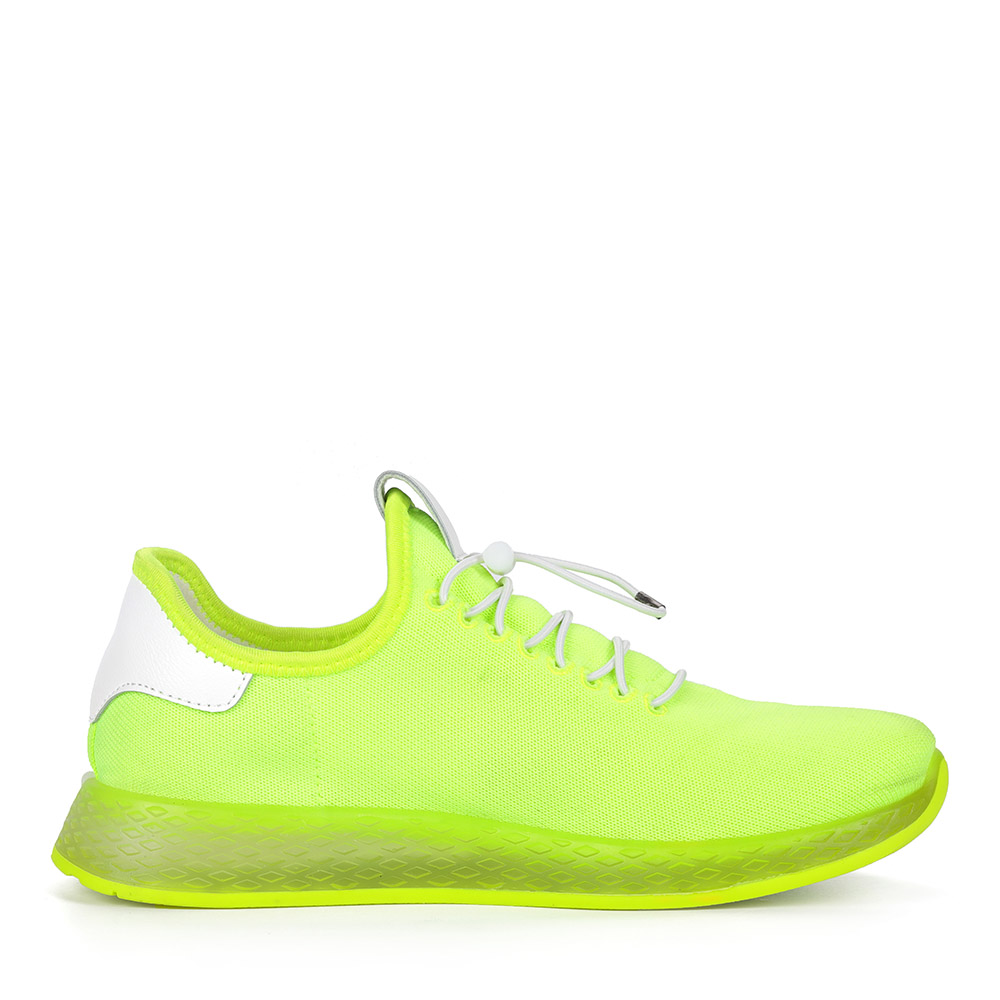 Желтые кроссовки из текстиля Respect