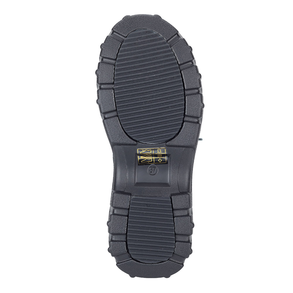 Черные ботинки из велюра Respect