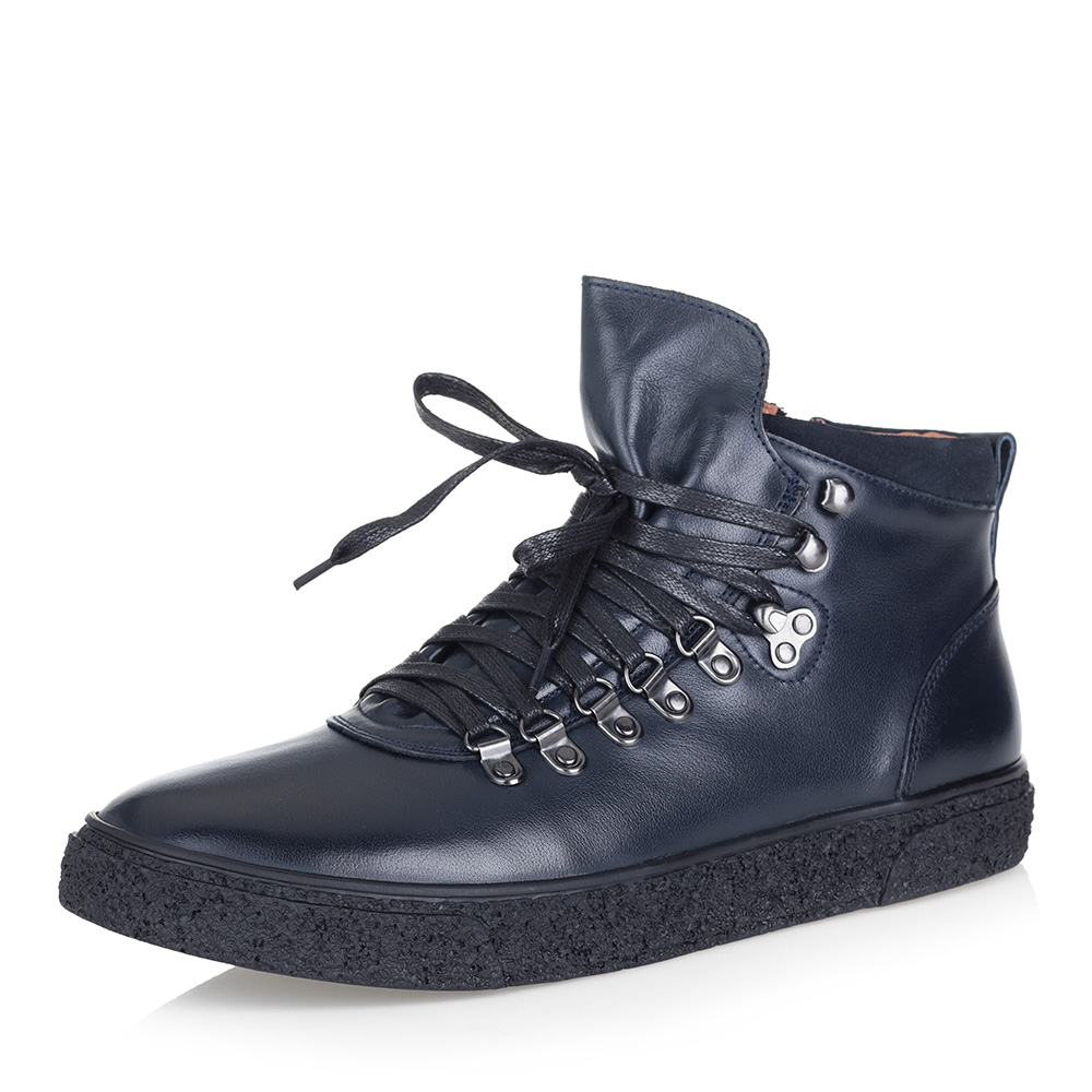 Синие комфортные ботинки Respect