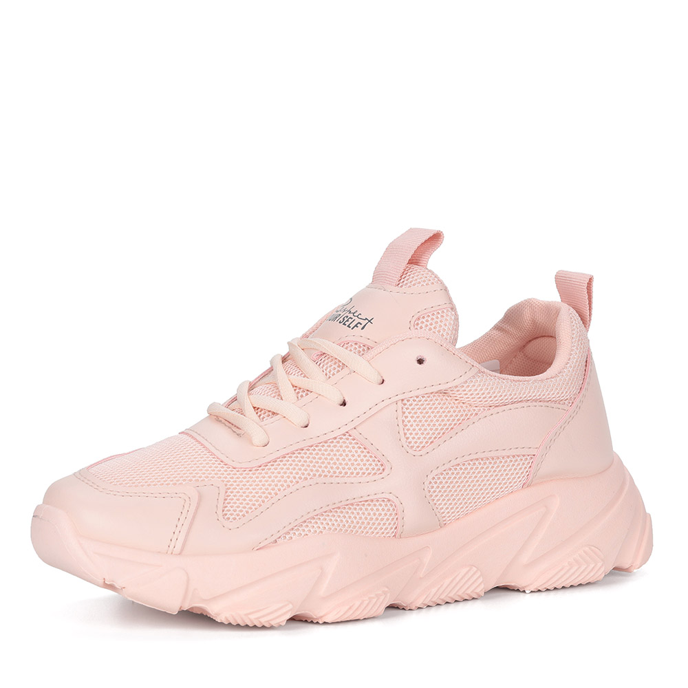 Розовые кроссовки из текстиля Respect