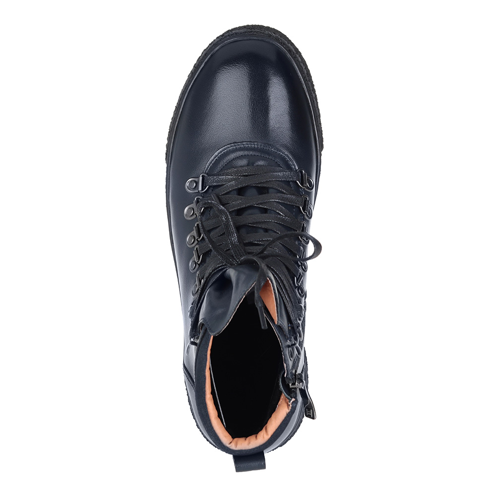 Синие комфортные ботинки Respect