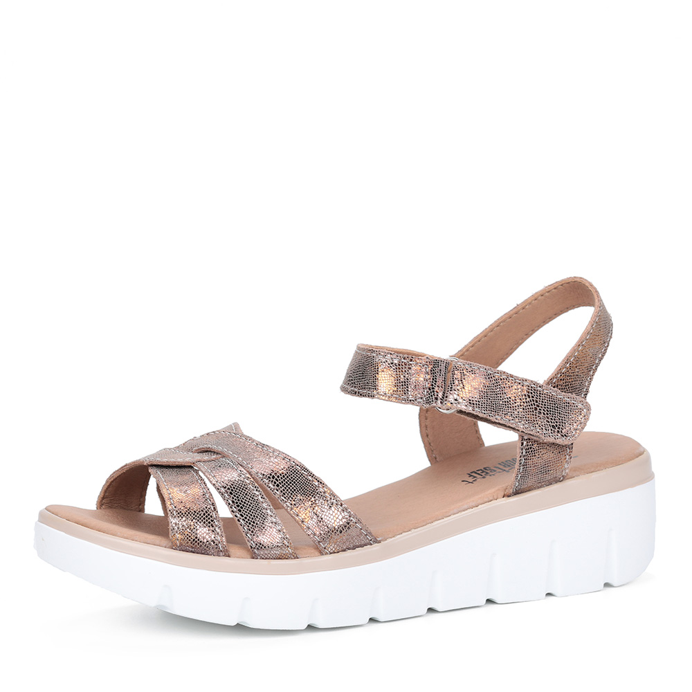 Сандалии на массивной белой подошве Respect