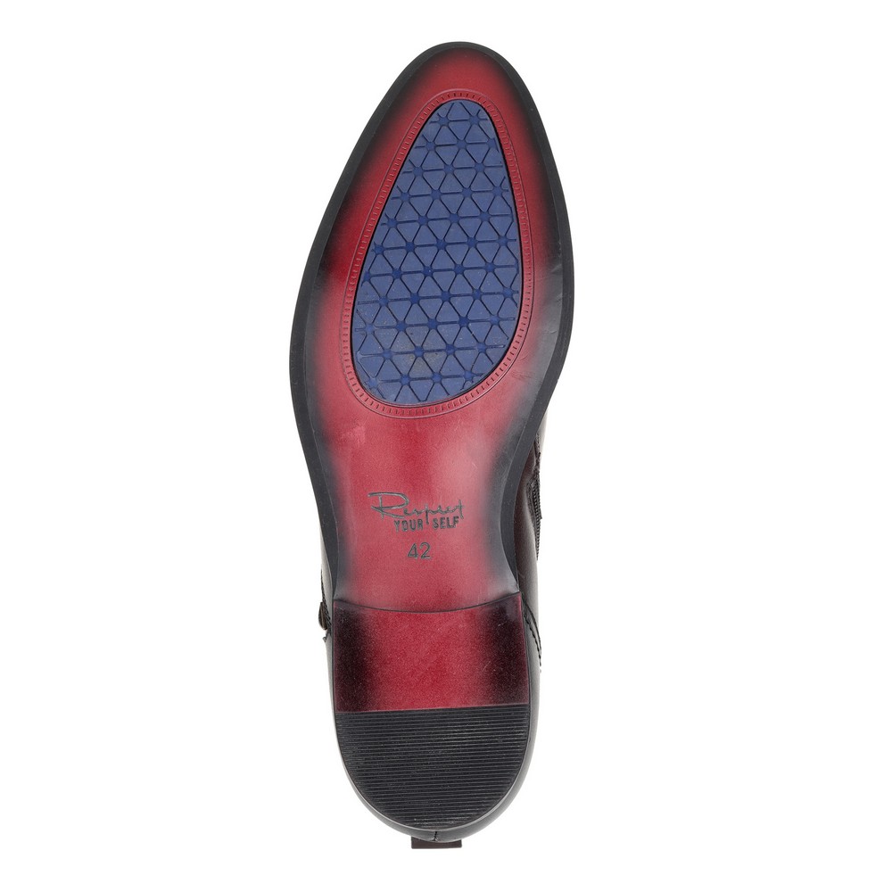 Коричневые ботинки без шнуровки Respect