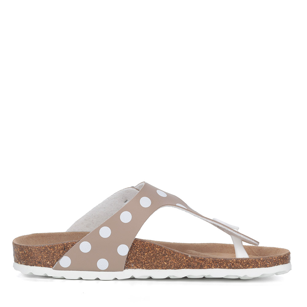 Комфортные сланцы с гороховым принтом Respect