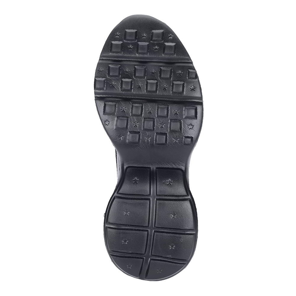 Черные кроссовки из текстиля Respect