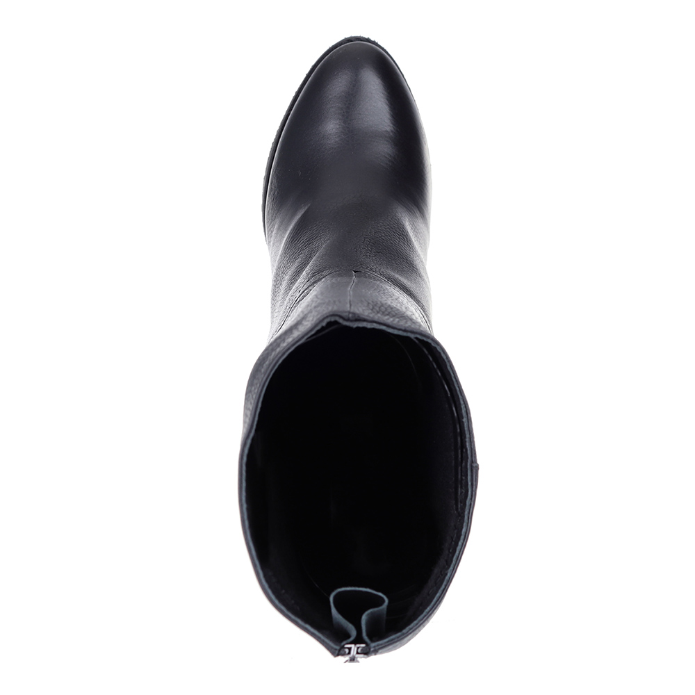 Сапоги на устойчивом каблуке в черном цвете Rieker