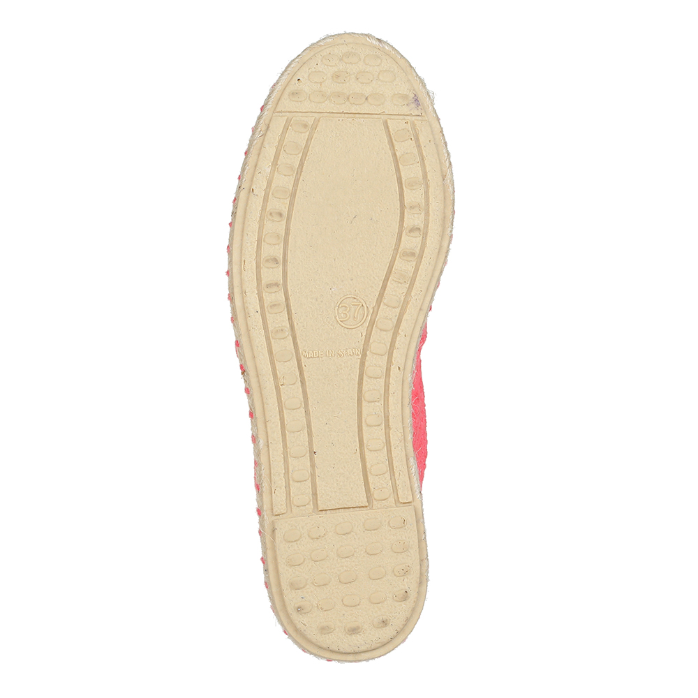 Коралловые текстильные эспадрильи Respect