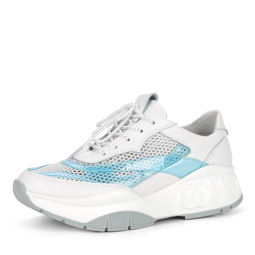 Комбинированные кроссовки с декором Respect