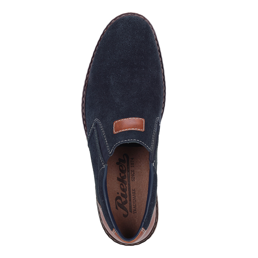 Комфортные полуботинки с перфорацией Rieker