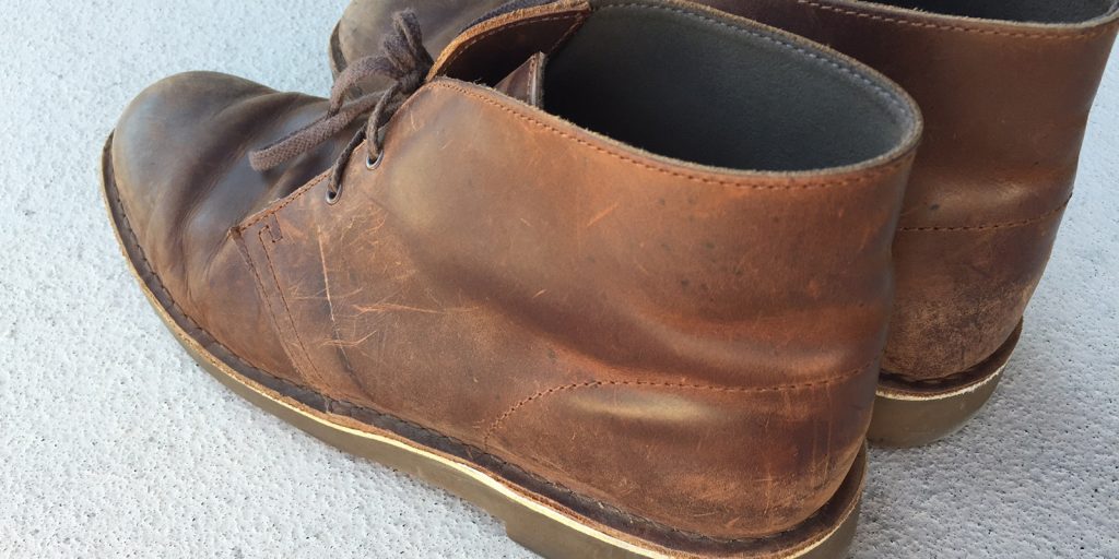 Как можно убрать потертости с обуви