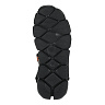 Черные сандалии из комбинированных материалов на спортивной подошве