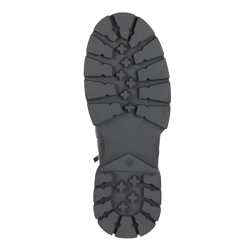 Бежевые дутики из комбинорованных материалов на подкладке из натуральной шерсти Renzoni