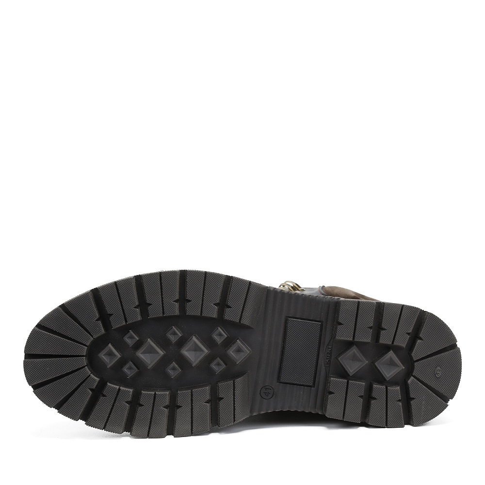 Черные зимние ботинки из кожи Respect