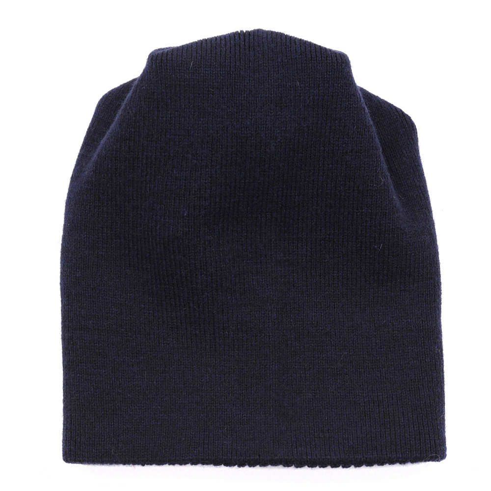 Шапка мужская шерстяная синяя Fabretti