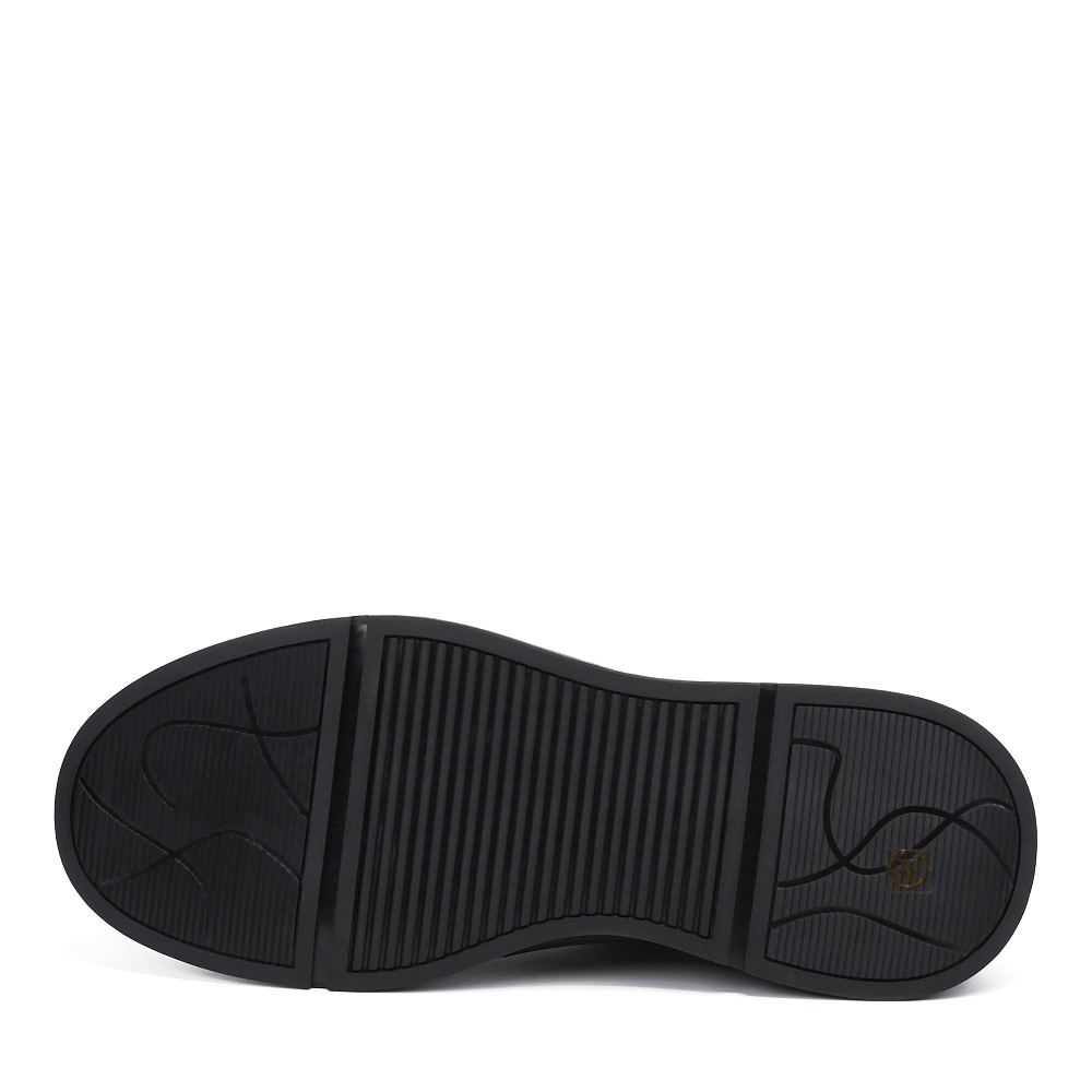 Черные ботинки из кожи Respect