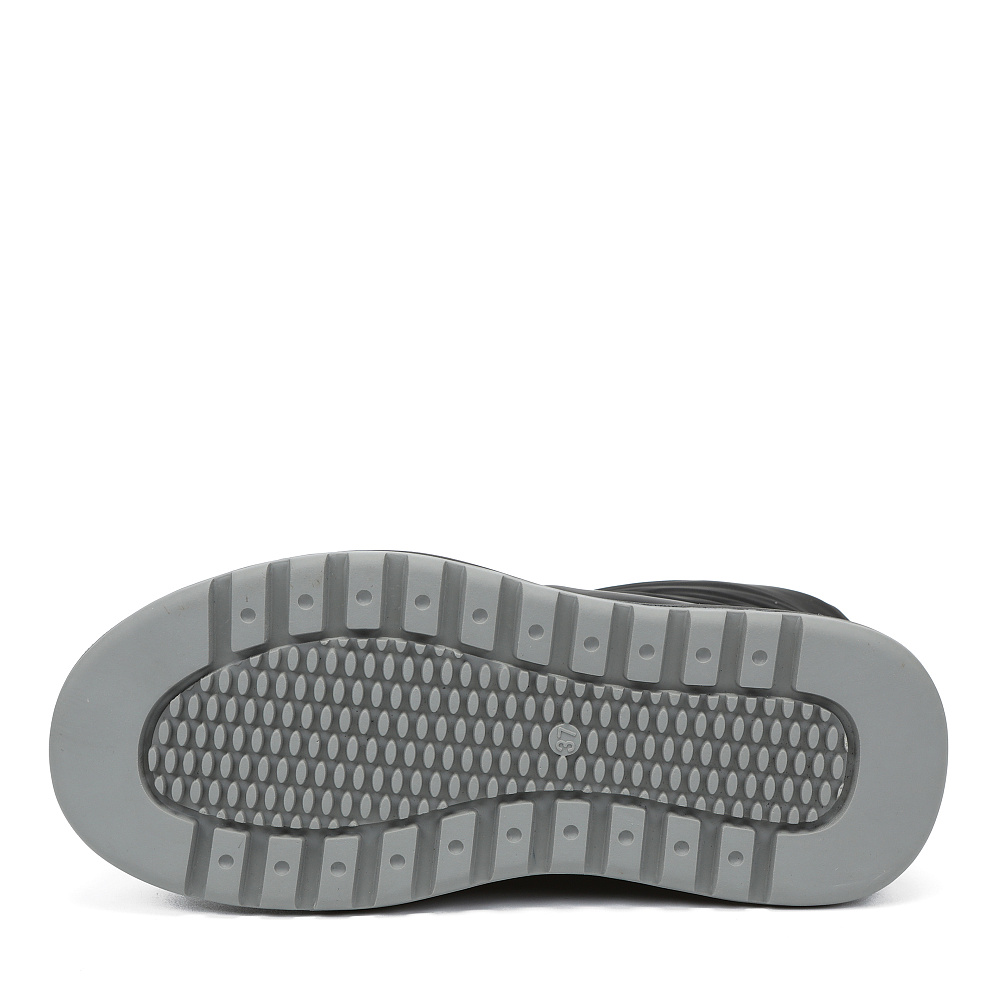 Черные дутики из текстиля Respect