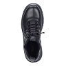 Черные комбинированные ботинки