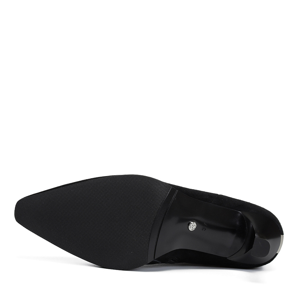 Черные ботильоны из натурального велюра RESPECT PREMIUM