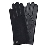 Размер 7.5, кожаные черные перчатки