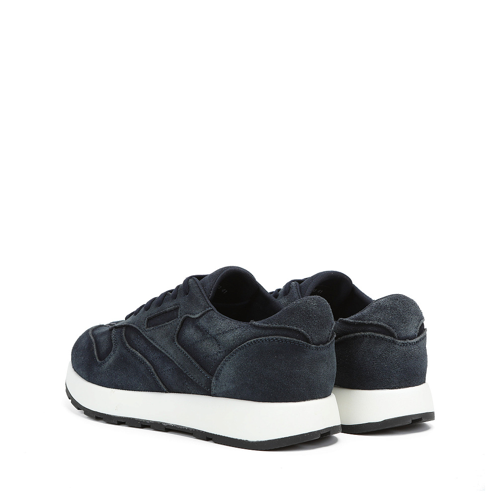 Синие кроссовки из бархатистого велюра RSP LAB