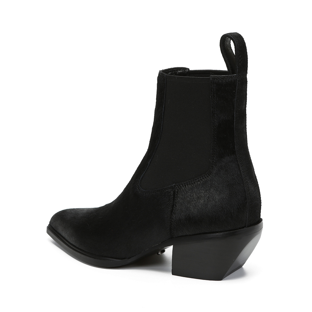 Черные ботильоны челси из кожи RESPECT PREMIUM