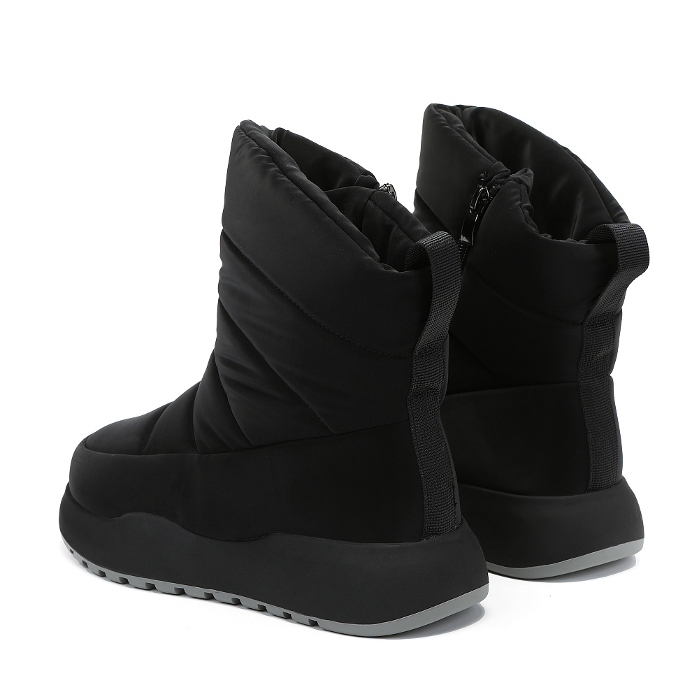 Черные дутики из текстиля Respect