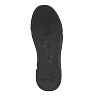 Черные кеды из кожи  с шнурками-резинками