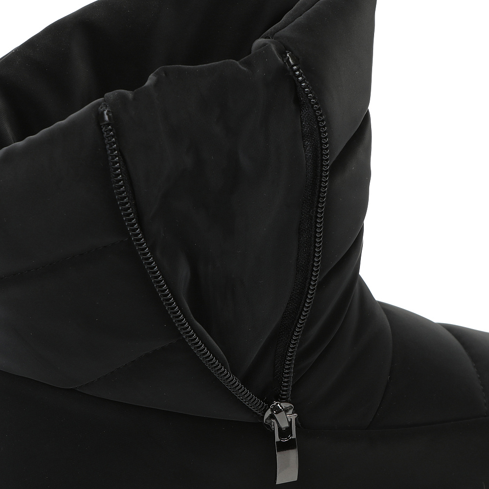 Черные дутики из текстиля Respect