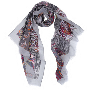 Женский шарф Fabretti для демисезона, вискоза, 180 см