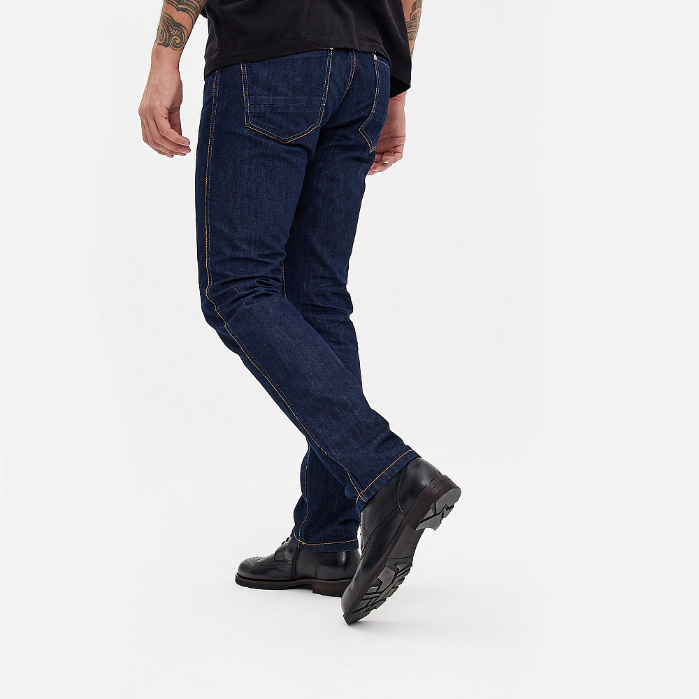 Черные брогированные ботинки RESPECT PREMIUM