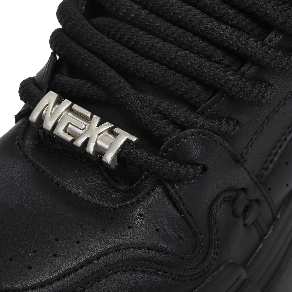 Черные высокие кеды из кожи RSP LAB