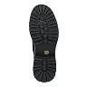 Черные ботинки из велюра на подкладке из натуральной шерсти