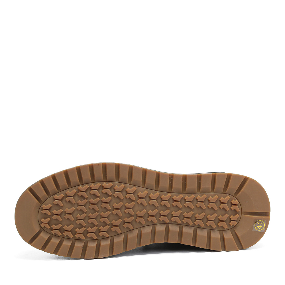 Черные зимние кеды из кожи RSP LAB