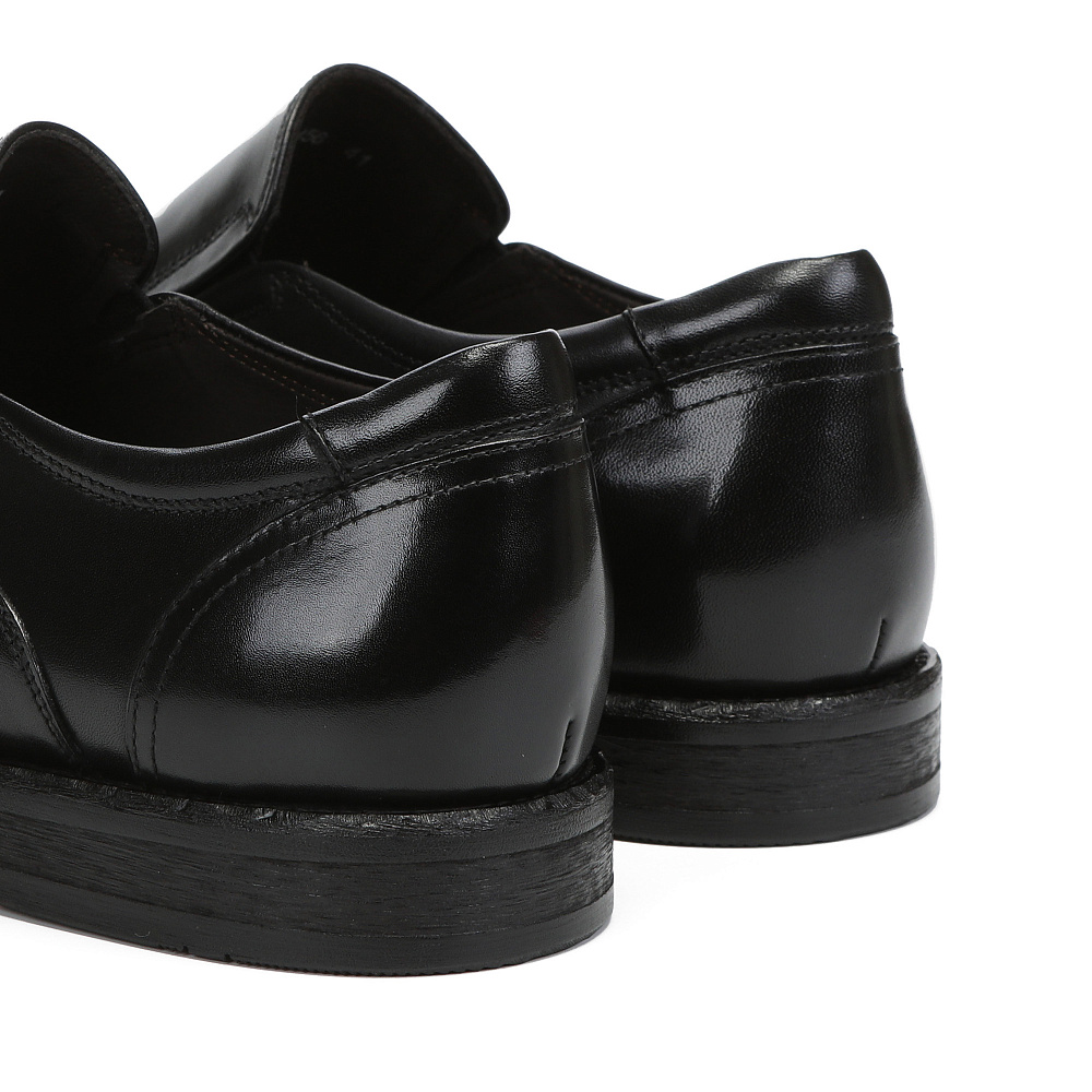 Черные полуботинки из гладкой кожи RESPECT PREMIUM