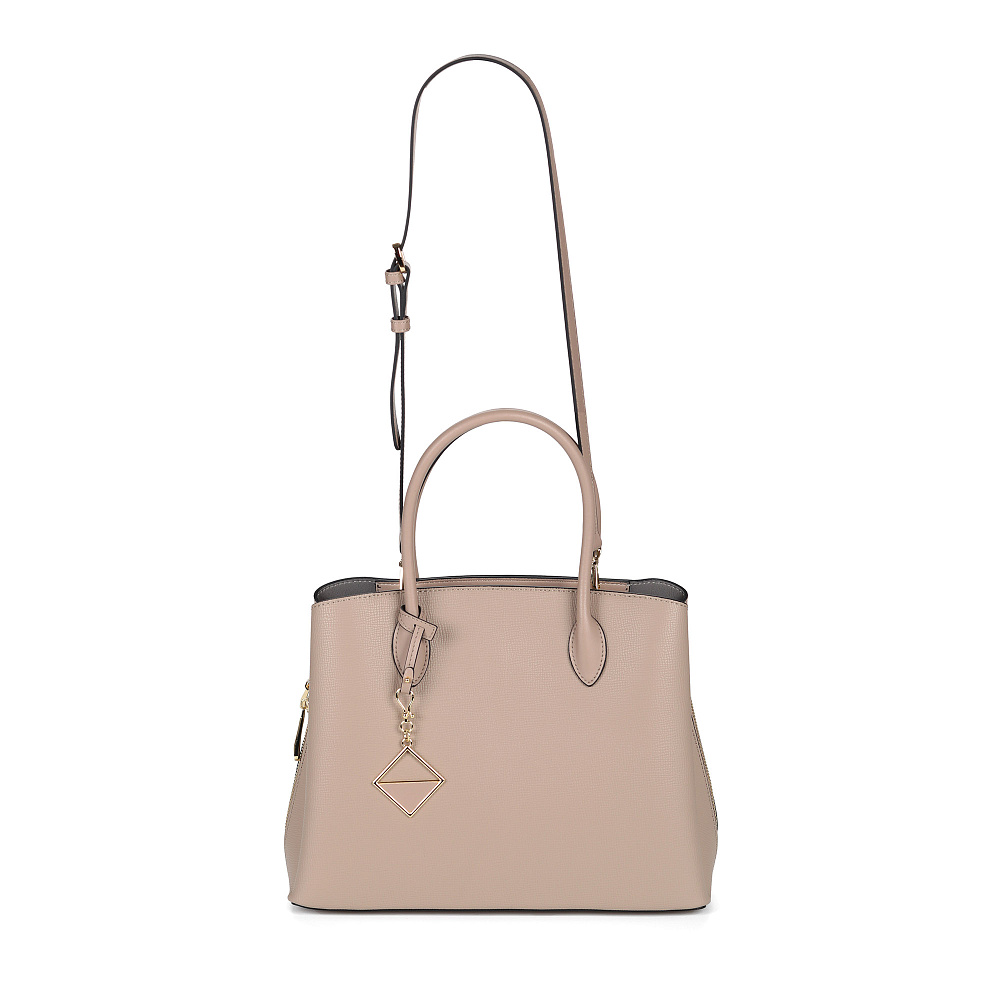 Молочная сумка тоут из натуральной кожи Respect