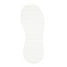 Белые кроссовки из кожи с перфорацией