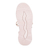 Розовые кроссовки из текстиля без подкладки на утолщенной ячейкообразной подошве