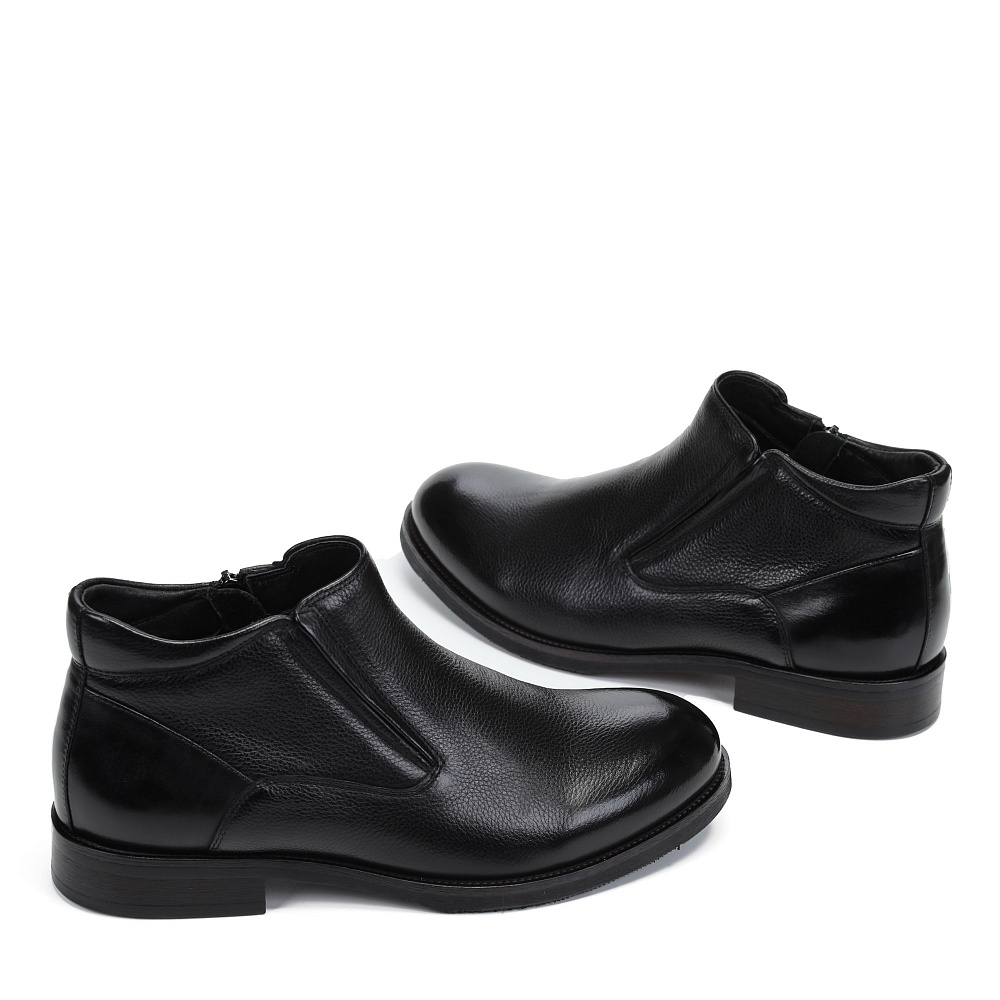 Черные ботинки из гладкой кожи RESPECT PREMIUM