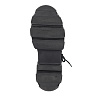 Черные высокие ботинки из кожи на подкладке из искусственной шерсти утолщенной подошве