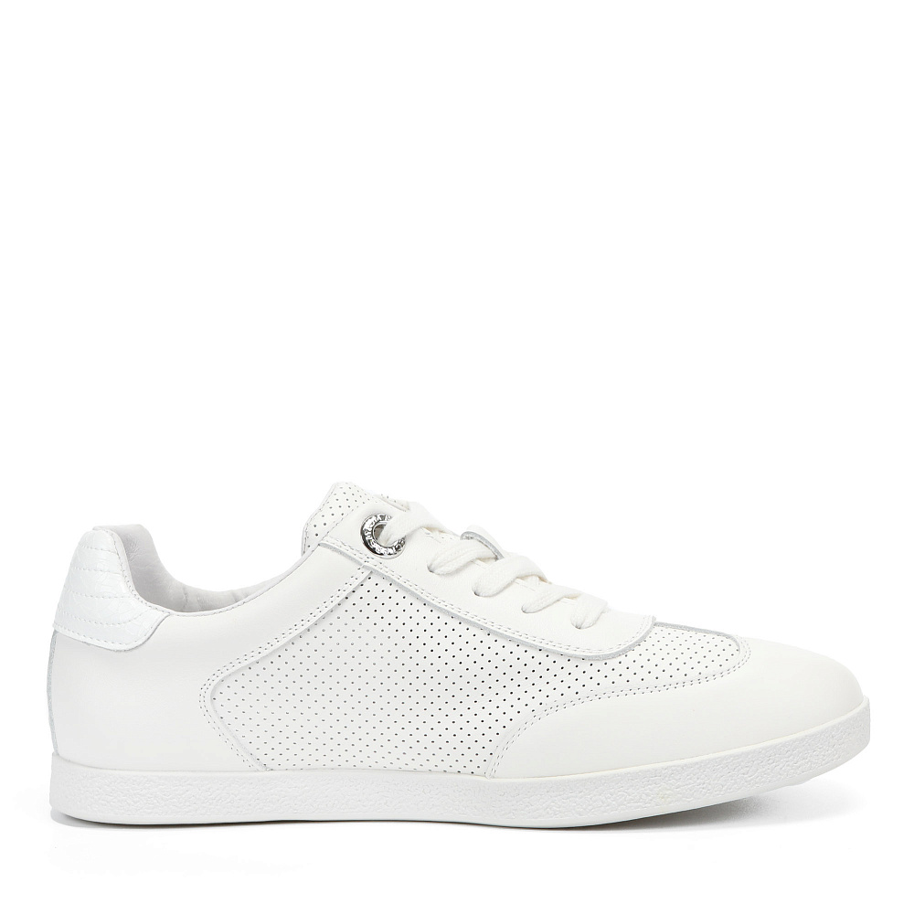 Кеды из гладкой кожи рисового цвета RSP LAB