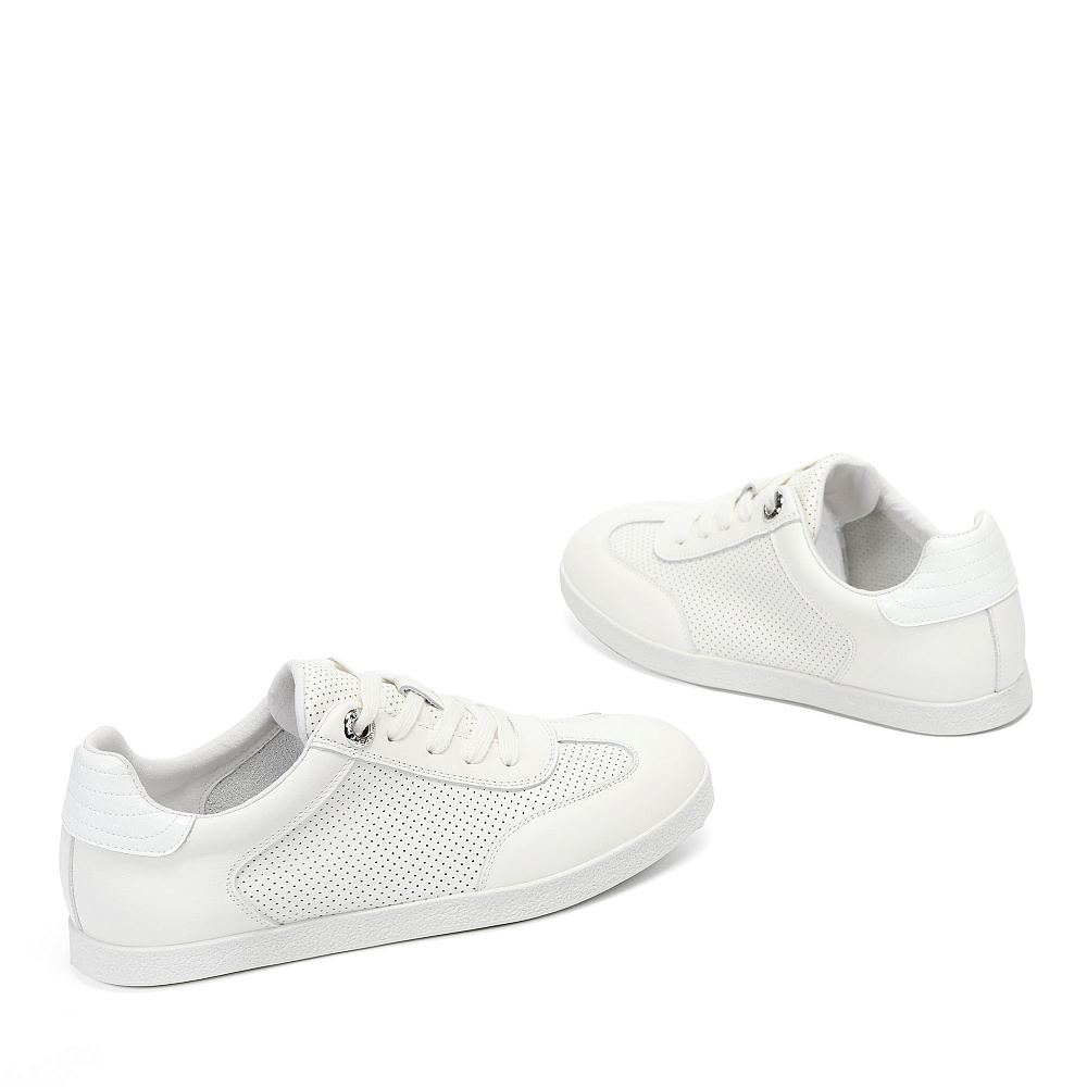 Кеды из гладкой кожи рисового цвета RSP LAB