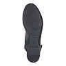 Черные открытые туфли на низком каблуке