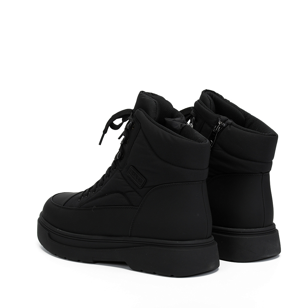 Черные зимние кеды из текстиля RSP LAB