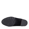 Черные ботфорты из велюра на каблуке
