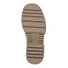 Бежевые ботинки челси из кожи на подкладке из текстиля на тракторной подошве