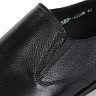 Черные туфли из кожи на подкладке из натуральной кожи